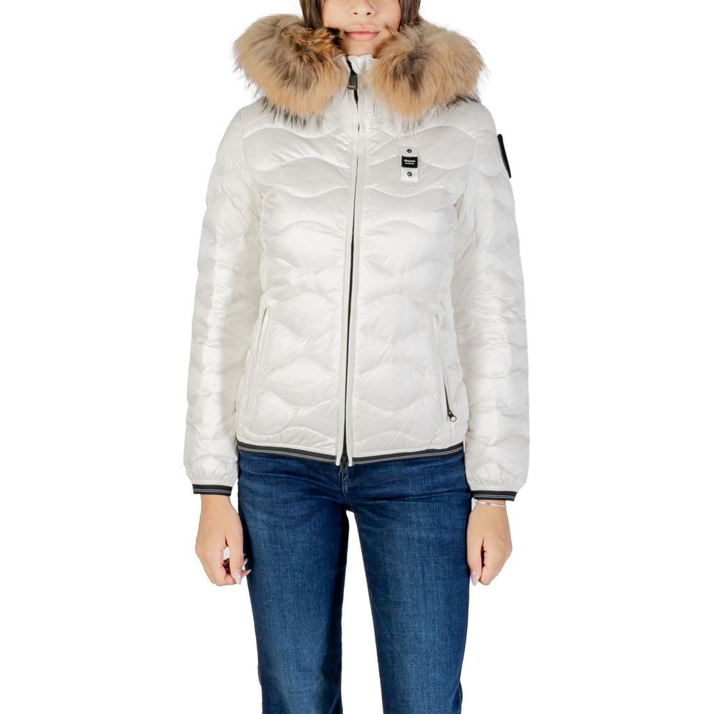 Blauer Damenjacke