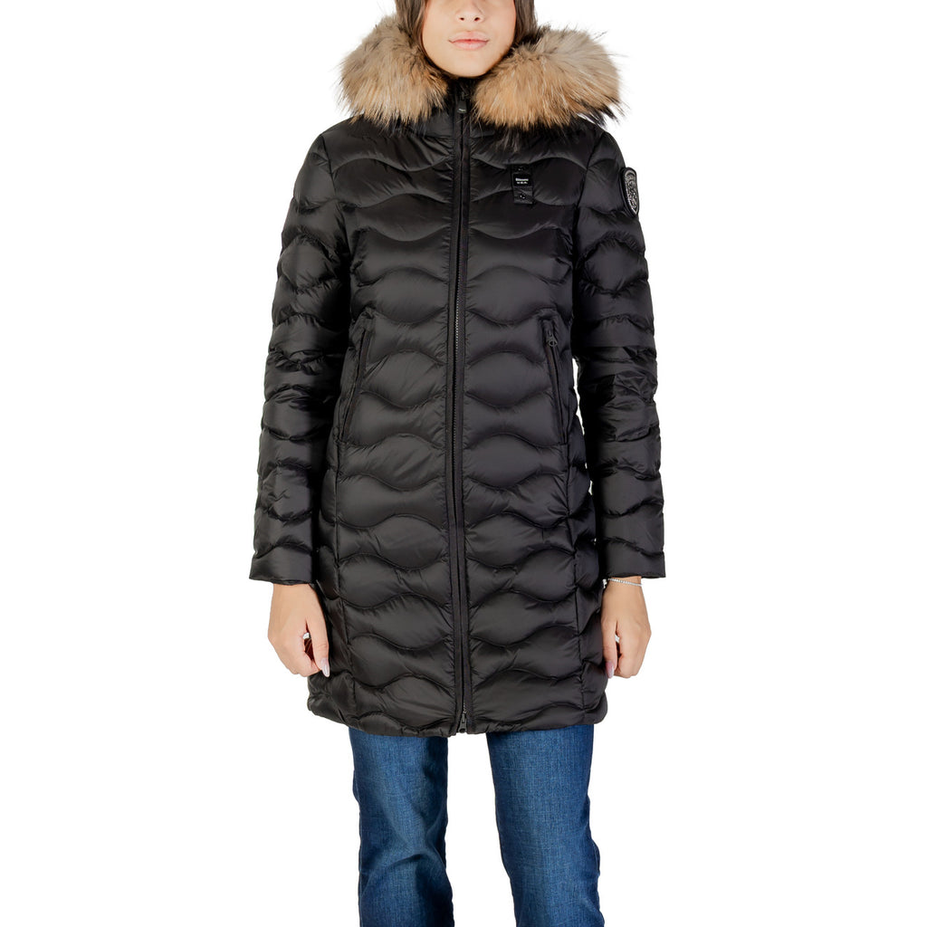 Blauer Damenjacke